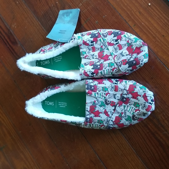 Toms Shoes - TOMS Christmas Dogs Themed